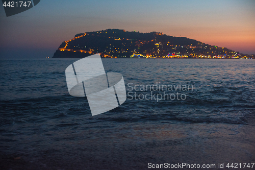 Image of Evening at Alanya coast