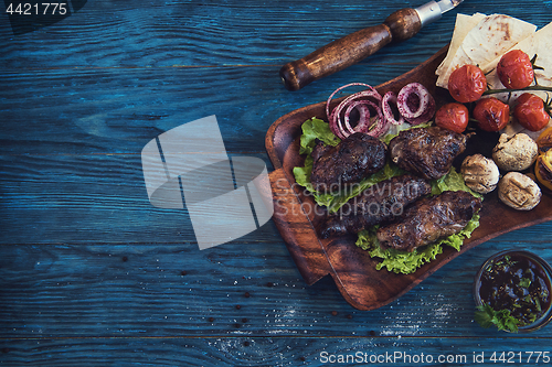 Image of Grilled lamb meat