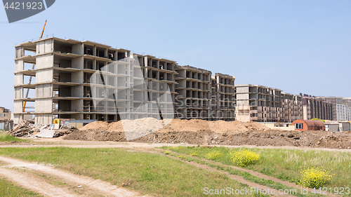 Image of Construction of multi-storey residential complex