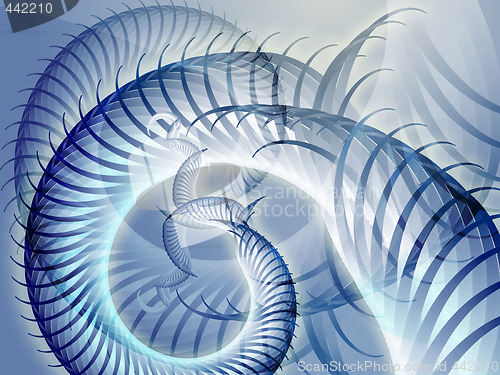 Image of Swirly spiral grunge