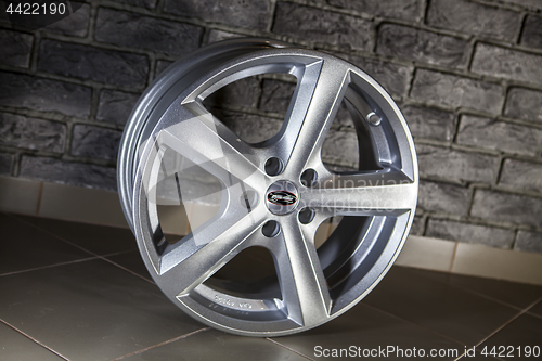 Image of English alloy wheel