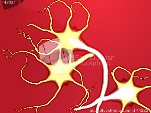 Image of Nerve cells illustration