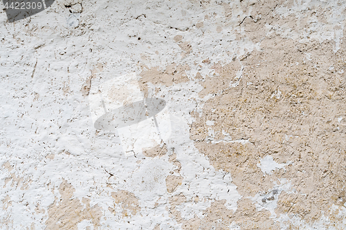 Image of White weathered cement wall background