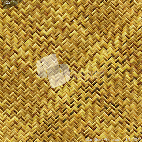 Image of Woven basket texture