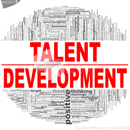 Image of Talent Development word cloud