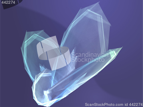 Image of Wavy glowing colors