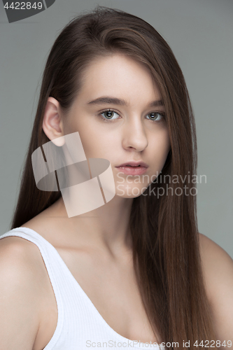 Image of Attractive woman with a smile