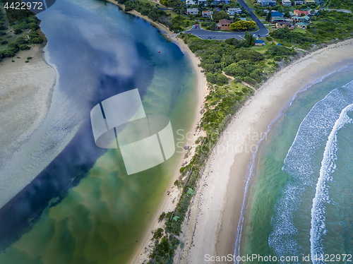 Image of Where river meets the sea