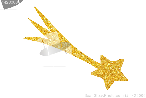 Image of Golden Star, Christmad Decoration