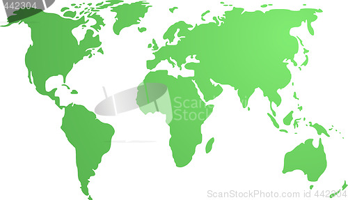 Image of Map of the world illustration