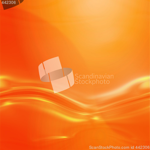 Image of Wavy glowing colors