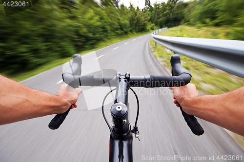 Image of Road cycling stock photo