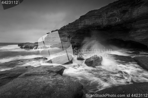 Image of Bulgo Beach sea cave