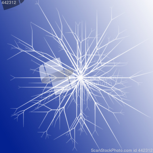 Image of Snowflake pattern design