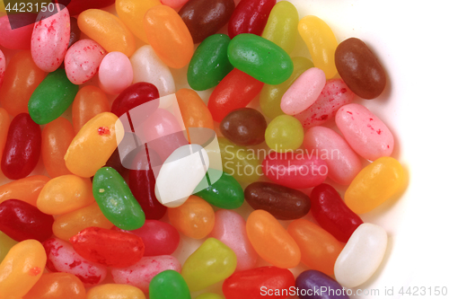 Image of color jelly beans