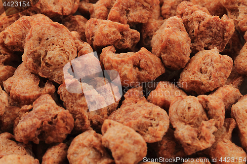 Image of soya meat background