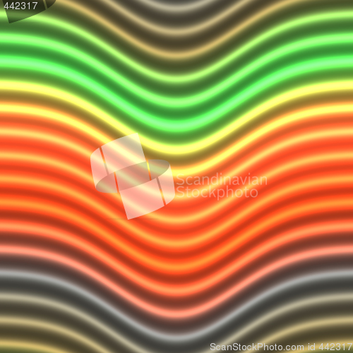 Image of Glowing neon lines