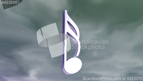 Image of music note symbol