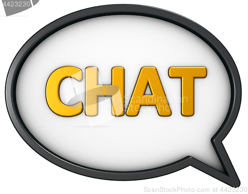 Image of chat speech bubble