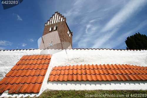 Image of Tikøb church in 2015