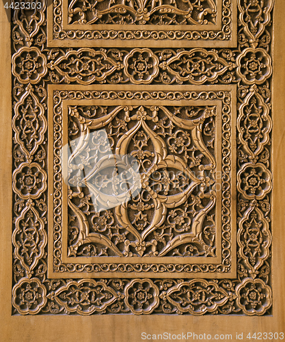 Image of Traditional wood carving, Uzbekistan