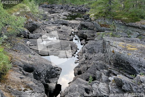 Image of River running dry