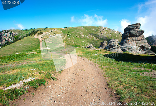 Image of Road through mountains