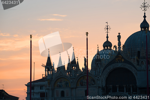 Image of Palazzo Ducale at sunrise