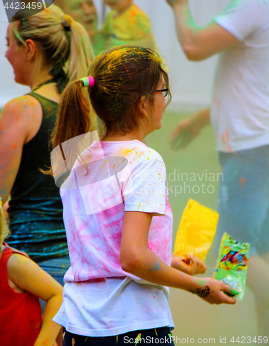 Image of Holi color festival