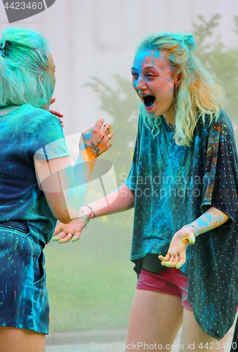 Image of Holi color festival