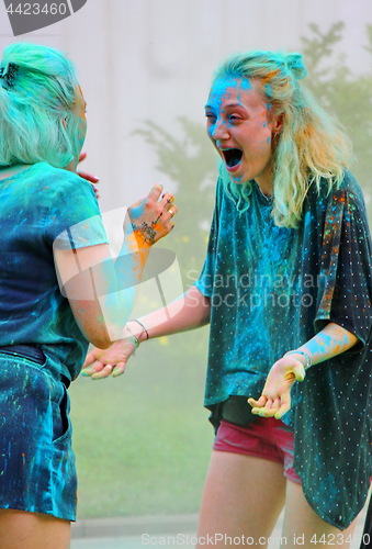 Image of Holi color festival