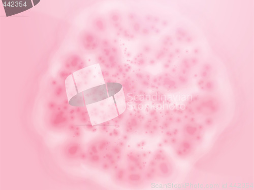 Image of Bacterial cell growth illustration