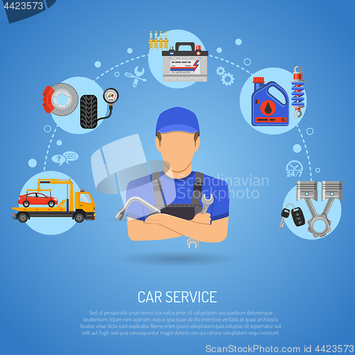 Image of Car Service Concept