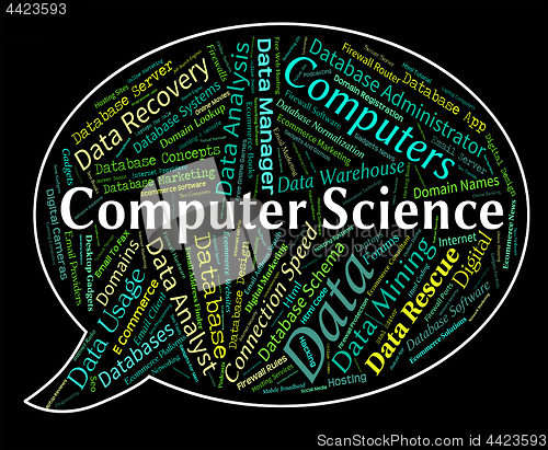 Image of Computer Science Represents Information Technology And Chemist