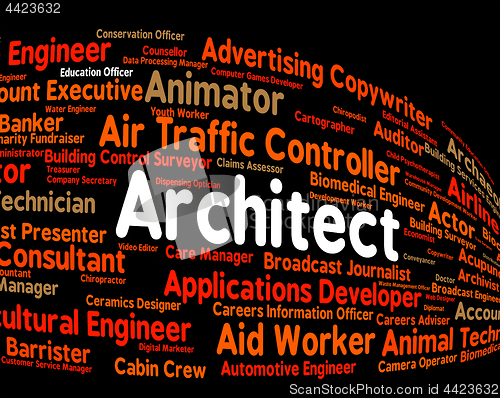 Image of Architect Job Indicates Building Consultant And Architects