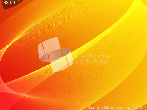 Image of Wavy glowing colors