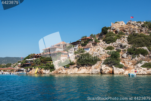 Image of ancient city on the Kekova