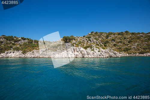 Image of ancient city on the Kekova