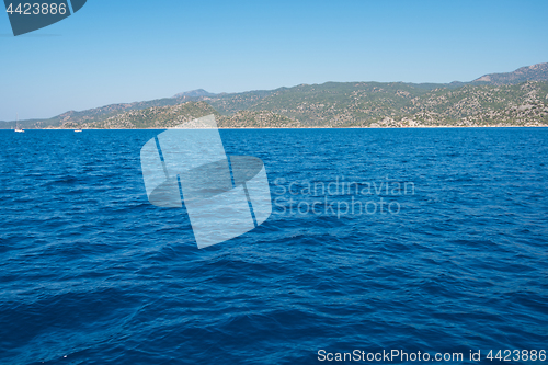 Image of ancient city on the Kekova