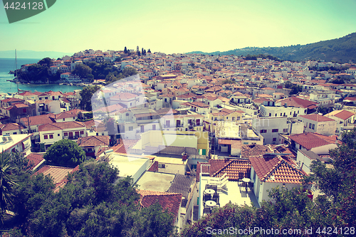 Image of Skiathos town on Skiathos island, Greece