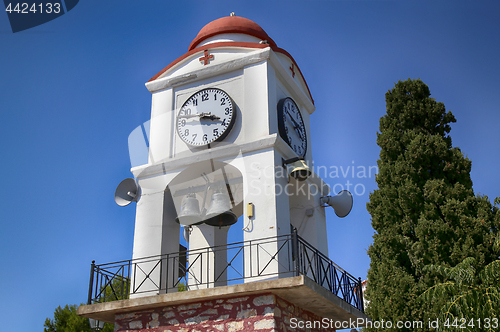 Image of Agios Nikolaos church on Skiathos island, Greece