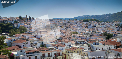 Image of Skiathos town on Skiathos island, Greece