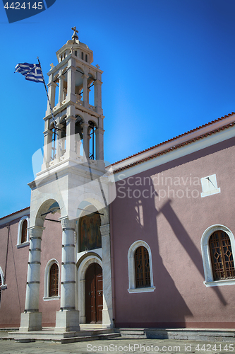 Image of Cathedral of the Three Hierarchs on Skiathos island, Greece 