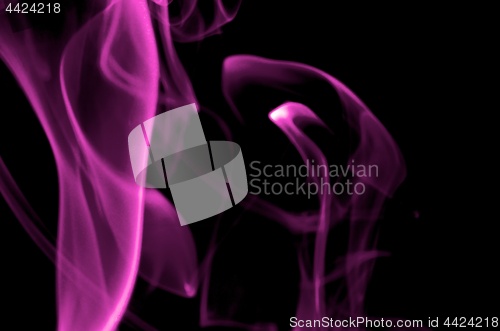 Image of Purple Abstract Smoke