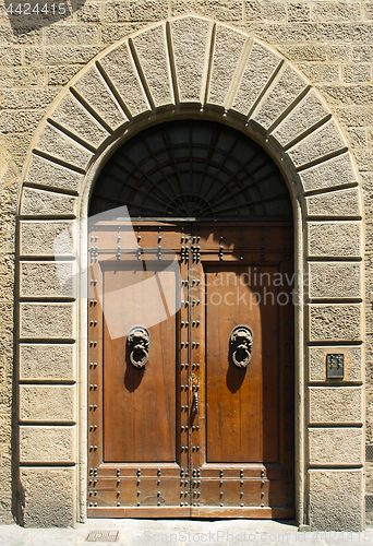 Image of Very old wooden door