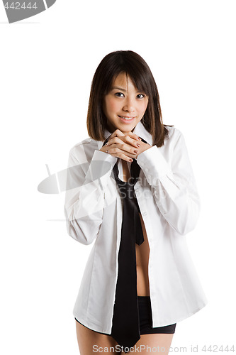Image of Beautiful and sexy asian girl