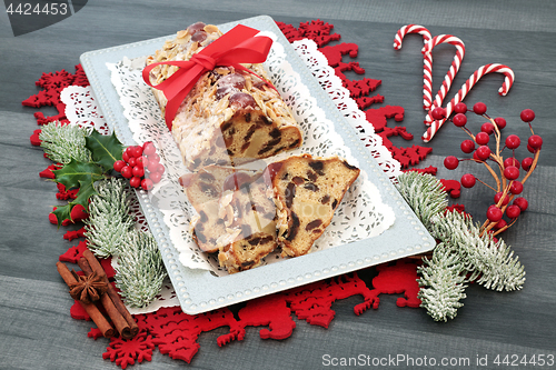 Image of Stollen Christmas Cake