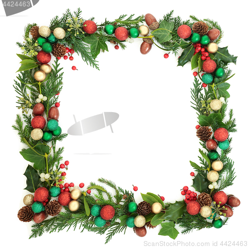 Image of Festive Christmas Wreath