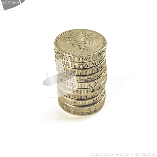 Image of Vintage Pound coin