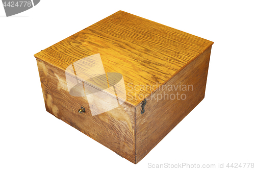 Image of very old wooden box